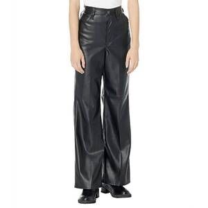 NEW LEVI'S women's premium 70s flare faux leather jeans in night